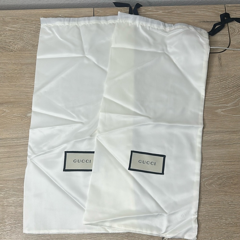 Authentic GUCCI dust bags